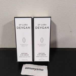 Dr Lara Devgan Peptide Eye Cream 0.53 oz x2 boxes